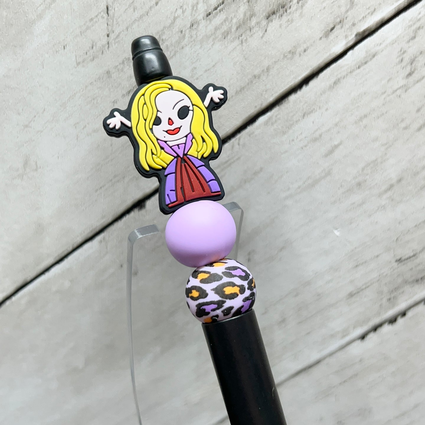 Blonde Hair Witch Plastic Pen